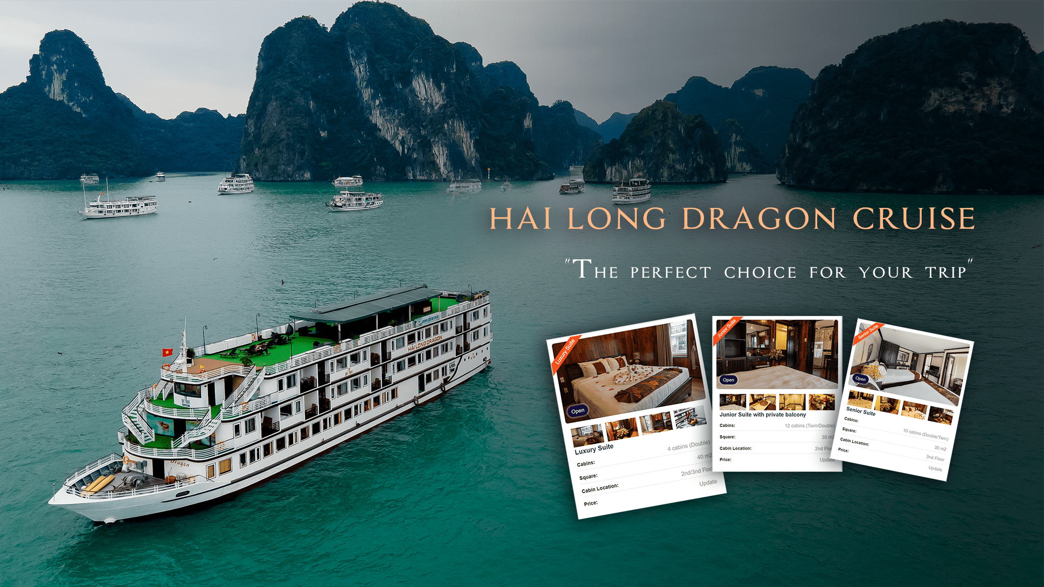 Banner Hai Long Dragon Cruise